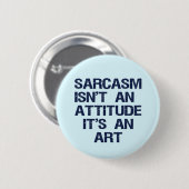 Sarcasm Button (Vorne & Hinten)
