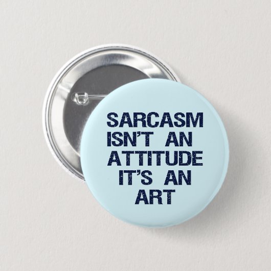 Sarcasm Button (Vorne & Hinten)