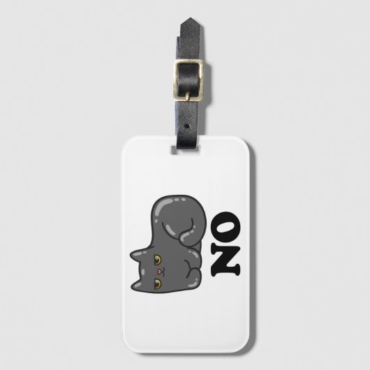 Sarcasm Cat Gepäckanhänger (Vorderseite Vertikal)