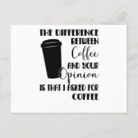 Sarcasm Coffee Opinion Sprichwort Provokation