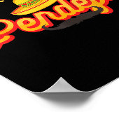 Sarcasm Dark Humor Funny Quotes Sarcastic Mexican  Poster (Ecke)