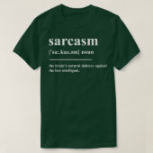 Sarcasm Definition T-Shirt (Design vorne)