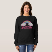 Sarcasm Degree Rainbow Sarcastic Person Sweatshirt (Vorne ganz)