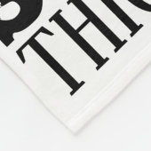 Sarcasm Diick & Heavy Fleecedecke (Ecke)