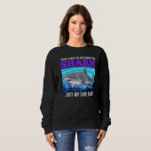 Sarcasm Dive Buddy Dive Buddy Shark Diver Sweatshirt (Vorne ganz)