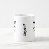 Sarcasm Funny Zitat Kaffeetasse (Mittel)