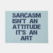 Sarcasm Fußmatte (Vorderseite)