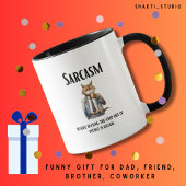 Sarcasm-Geschenk für einen Freund eines Kollegen, Tasse