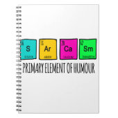 Sarcasm-Grundelemente der Spaß-Wissenschaft Notizblock (Vorderseite)