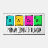 Sarcasm-Grundelemente der Spaß-Wissenschaft Schreibtischunterlage (Vorderseite)