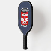 Sarcasm in Tomatensauce Pickleball Schläger (Links)