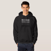 Sarcasm Irony Idiots Radar Indikator Spaß Hoodie (Vorne ganz)