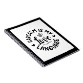 Sarcasm Is My Love Notizblock (Rechte Seite)