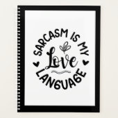 Sarcasm Is My Love Planer (Vorderseite)