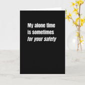 Sarcasm is the way to mock someone with style karte (Gelbe Blume)