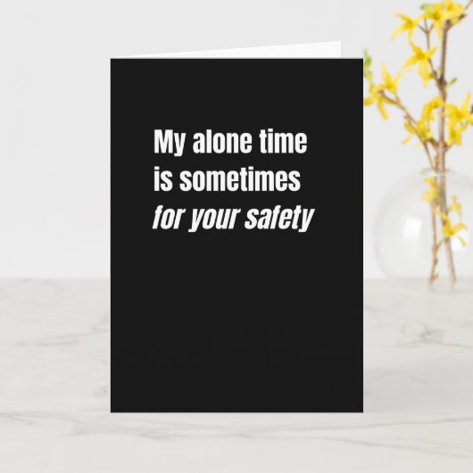 Sarcasm is the way to mock someone with style karte (Gelbe Blume)