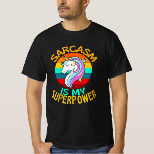 Sarcasm ist meine Supermacht Unicoron Lover T-Shirt