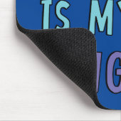 Sarcasm ist meine zweite Sprache Mousepad (Ecke)