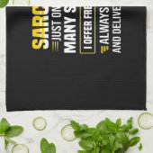 Sarcasm ist nur einer der vielen Dienstleistungen Geschirrtuch (Gefaltet)