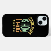 Sarcasm ist, wie ich mich umarme Case-Mate iPhone hülle (Rückseite (Horizontal))