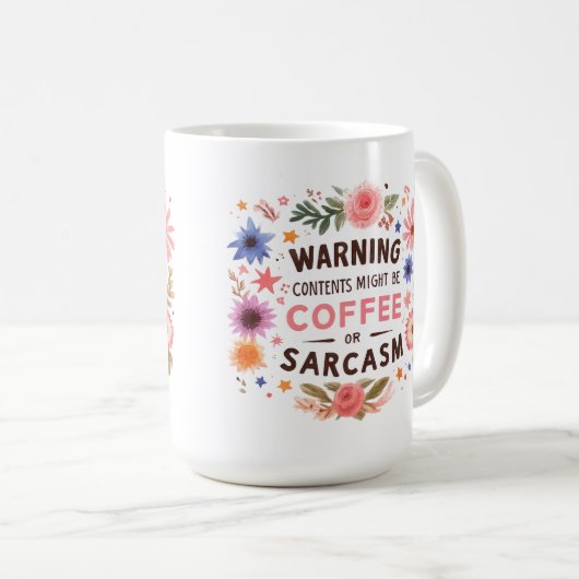 Sarcasm Kaffeetasse (VorderseiteRechts)