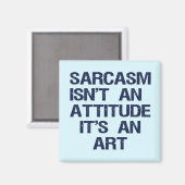 Sarcasm Magnet (Vorderseite/Rückseite)
