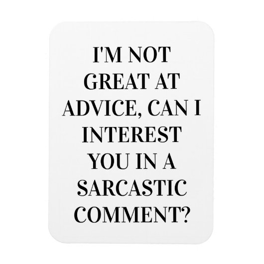 SARCASM MAGNET (Vertikal)