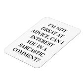 SARCASM MAGNET (Linke Seite)