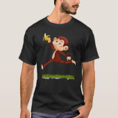 Sarcasm Monkey Funny spendet tierischen T - Shirt (Vorderseite)