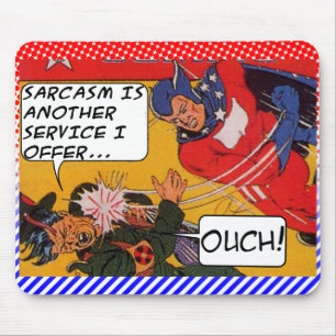 Sarcasm Mousepad