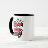 Sarcasm My Second Language Sassy Humor Art Tasse (Vorderseite Links)