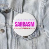 Sarcasm Nurse Button – A Complimentary Side Effect (Beispiel)