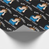 Sarcasm Offensive Quotes Geschenkpapier (Ecke)