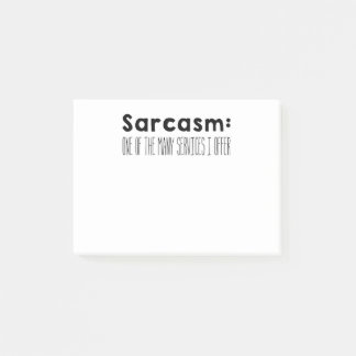sarcasm post-it klebezettel