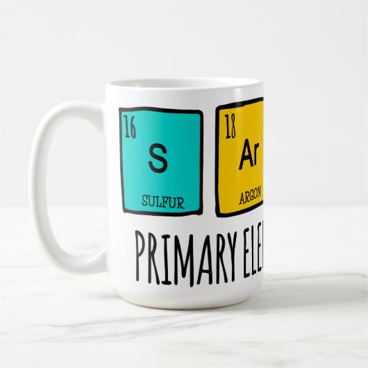 Sarcasm Primärelemente des Spaßes Kaffeetasse (Links)