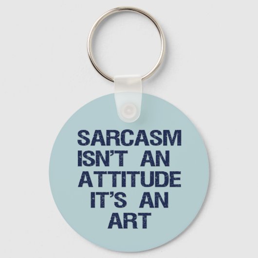 Sarcasm Schlüsselanhänger (Vorderseite)