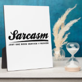 Sarcasm Service Fotoplatte (Seite)