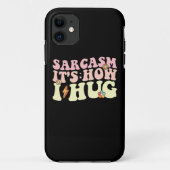 Sarcasm So umarmte ich Groovy Retro Case-Mate iPhone Hülle (Rückseite)