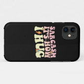 Sarcasm So umarmte ich Groovy Retro Case-Mate iPhone Hülle (Rückseite (Horizontal))