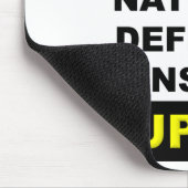 Sarcasm Stupidity Defense Mousepad Mouse Pad Funny (Ecke)