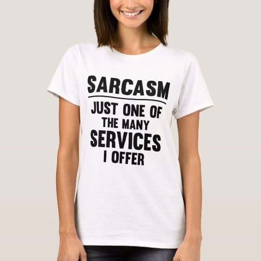 Sarcasm T-Shirt (Vorderseite)