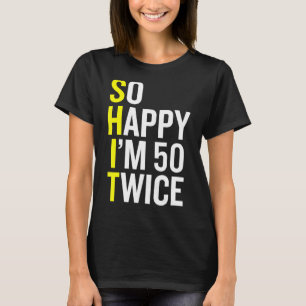Sarcastic 50 Jahre alt B Tag 50. Geburtstag Gag Gi T-Shirt
