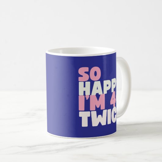 Sarcastic 80 Jahre Old B Day Funny 80 th Birthday Kaffeetasse (VorderseiteRechts)