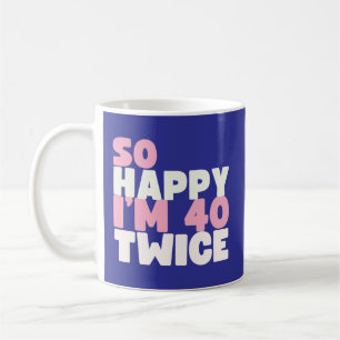 Sarcastic 80 Jahre Old B Day Funny 80 th Birthday  Kaffeetasse