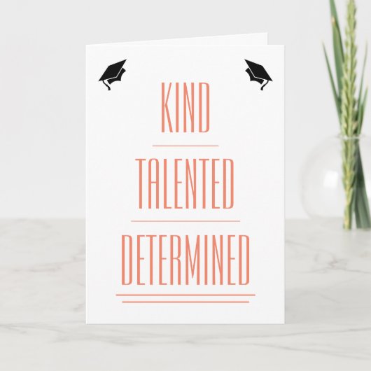 Sarcastic Abschluss Card Karte (Vorderseite)