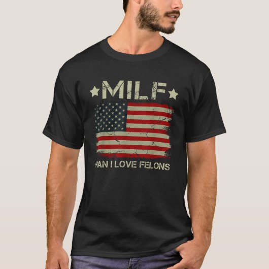 Sarcastic American Flag T-Shirt (Vorderseite)