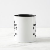 Sarcastic Answer Tasse (Zentrum)