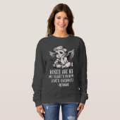 Sarcastic Anti-Valentine Cupid T-Shirt Sweatshirt (Vorne ganz)