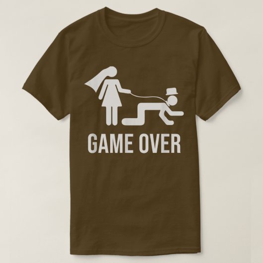 Sarcastic Bachelor Party Groom Trauzeugen Bridge W T-Shirt (Design vorne)