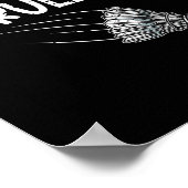 Sarcastic Badminton Player Spiel Match Spaß Joke Poster (Ecke)